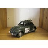 Tin Plate VW Beetle Car