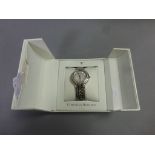 Boxed Christian Bernard gents stainless steel quartz watch & original guarantee