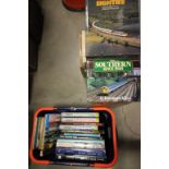 A collection of railway related books