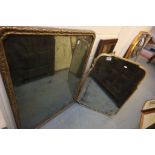 Two 19th century Giltwood Framed Mirrors