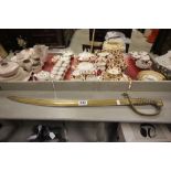 Brass Replica Sabre Sword