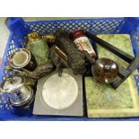 Mixed Tray of Collectables including Table Lighters