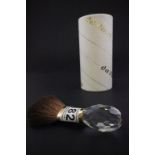 Da Vinci designs powder brush with faceted crystal handle