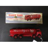 Boxed Dinky 941 Foden 14 Ton Tanker 'Mobilgas' with play wear, fair to gd overall, box with repair