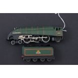 Hornby Dublo Silver King BR locomotive plus tender