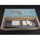 Boxed Victory V Models Vosper RAF Electric Crash Tender in black, grey & white