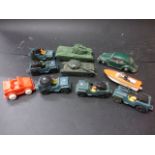 collection of Britains Deetail plastic figures mainly Knights plus other plastic vehicles