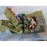 Mattel He-Man Masters of the Universe Castle Grayskull plus 6 x figures including 2 x He-Man