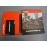 Two boxed Mammoet 1:50 construction models to include IMC Models 410098 Mammoet SPMT Set and WSI