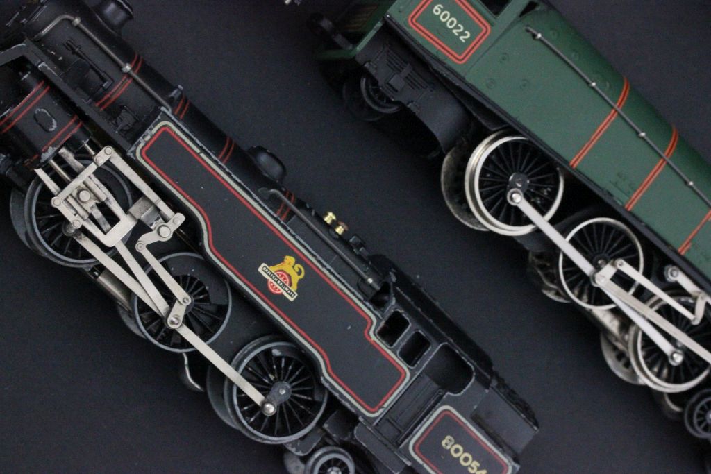 Boxed Hornby Dublo No 3211 Mallard Locomotive & Tender ER 3 rail (excellent condition) plus BR 80054 - Image 2 of 4