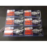 Six boxed Corgi James Bond 007 50th Anniversary Thunderbal diecast Aston Martin DB5 vehicles,