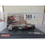 Cased Carrera Evolution McLaren Mercedes Race Car 2008 No. 22 slot car