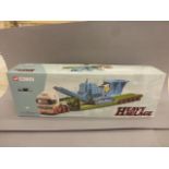 Boxed Corgi ltd edn 1:50 Heavy Haulage CC12002 MAN King Trailer & Crusher Load - Cadzow Ltd, diecast