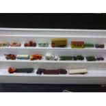 A small collection of 40 diecast models including mostly early Matchbox Lesney and various others,