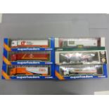 Six boxed Corgi diecast vehicles to include; Superhaulers 59570, 59568, TY86602, TY87002, Ltd