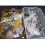 Collection of diecast Corgi planes many Aviation Archive examples, approximately 25