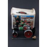 Boxed Mamod SR1a Steam Roller in good condition, box a little tatty