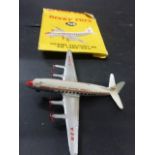 Dinky Vickers Viscount 800 Air Liner - B.E.A., 708, playworn, Dinky Avro "York" Air liner, 70A,