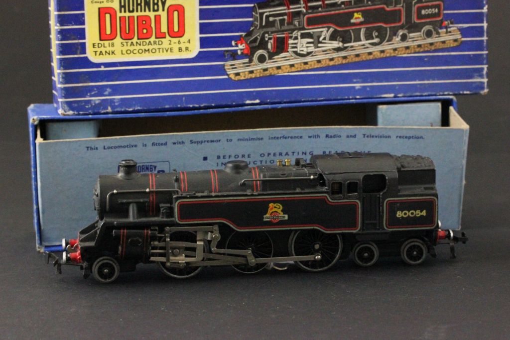 Two boxed Hornby Dublo engines to include EDL17 0-6-2 Tank Locomotive BR and EDL18 Standard 2-6-4 - Image 3 of 4
