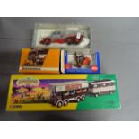 Collection of five construction and haulage vehicles, including; Corgi Classics The Showmans