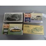 Four boxed Corgi military vehicles to include World War II Collection x 2, Adversaries Korean War