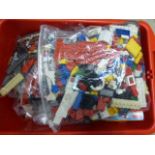 Good collection of Lego in Lego tub