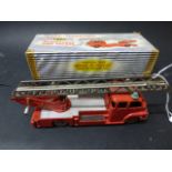 Four boxed Dinky Supertoys to include Turntable fire escape, 956, diecast is fair with rust spots to