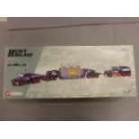 Boxed Corgi ltd edn 1:50 Heavy Haulage 18007 Wrekin Roadways Scammell Contractor x 2, 24 Wheel