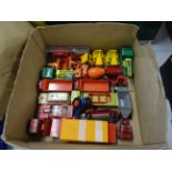 Group of 16 vintage Matchbox Kingsize diecast vehicles to include commercial