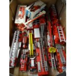 19 Fire Engines with 2 boxed to include Corgi, Dinky, Tekno etc