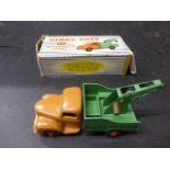 Dinky boxed Austin Somerset Saloon, playworn, box is poor with flaps missing, Dinky Breakdown lorry,