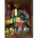 A collection of 48 unboxed diecast models including Dinky, Corgi and others