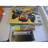 Boxed Scalextric GT Speed Set 69 with both slot cars C/16 Ferrari & C15 Ford Mirage GT plus boxed