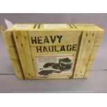 Boxed ltd edn Corgi Heavy Haulage CC12909 Scania Topline Tractor Unit, Single & Double Axle Jeep