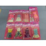 Eight carded Mattel Barbie Fashion Finds, all sealed, to include 9971, 9974, 9964, 9963, 9967, 9962,