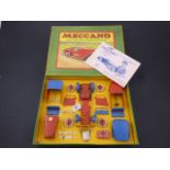 Boxed Meccano Motor Car Constructor Outfit 1 unmade and complete within original box, within