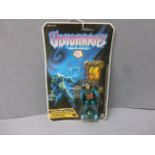 Carded Hasbro Visionaries Darkstorm Darkling Lords figure, vg overall with card bending with