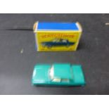 Three boxed Matchbox Lesney diecast vehicles to include 33 Ford Zephyr, 12 Safari Land Rover (box