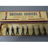 Boxed Britains 2010 Regiments of All Nations Airborne Infantry with Officer and Bren-Gunner complete