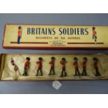 Boxed Britains Regiments of All Nations 82 Colours and Pioneers of The Scots Guards complete with