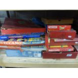 Collection of boxed Meccano sets to include 7A, 6 (x2), 5, 4 Airport Service Set (x2), 1085, 8A, all