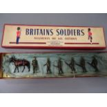 Boxed Britains Regiments of All Nations 1893 Indian Army Service Corps complete with six figures &