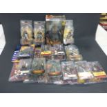 Collection of carded & boxed Pirates of the Caribbean figures to include Neca x 9 and Disney x 4