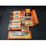 13 Boxed OO/HO gauge items of rolling stock to include Lima x 6, Hornby x 4, Jouef plus a boxed