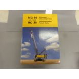 Boxed Bymo Bauer MC 96 Duty Cycle Crane with C 35 Trench Cutter construction set (excellent)