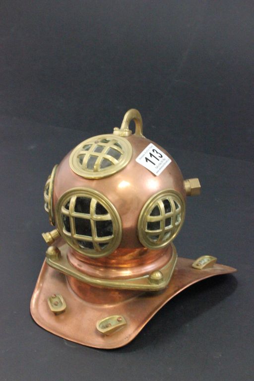 Replica Copper Diver's Helmet