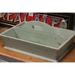 Painted Trug / Cutlery box