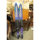 A pair of Mirage American water skis