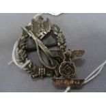 Nazi German assault badge and one other dated 1939