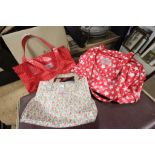 Three Cath Kidston Oilskin Handbags